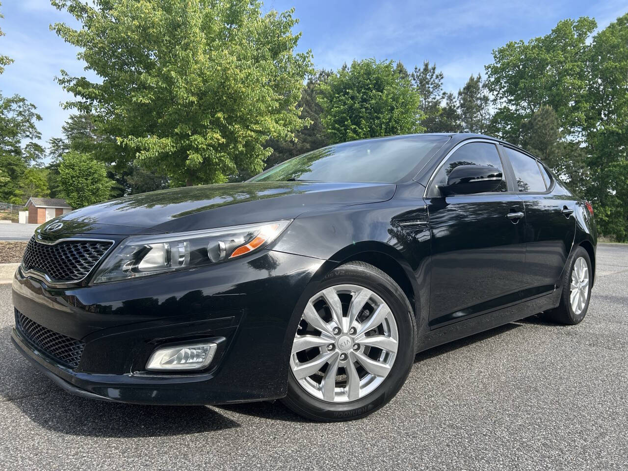Black 2014 Kia Optima EX EX 4dr Sedan 2
