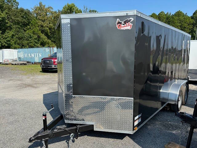 2025 Quality Cargo Trailer 7x16TA Enclosed Trailer for sale at Cross Resurrection Golf Carts and Trailers in Rincon, GA