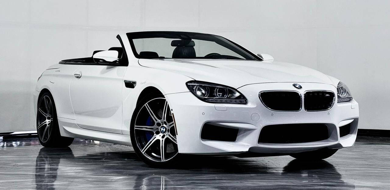 White 2014 BMW M6 Base Convertible 2dr Convertible 2