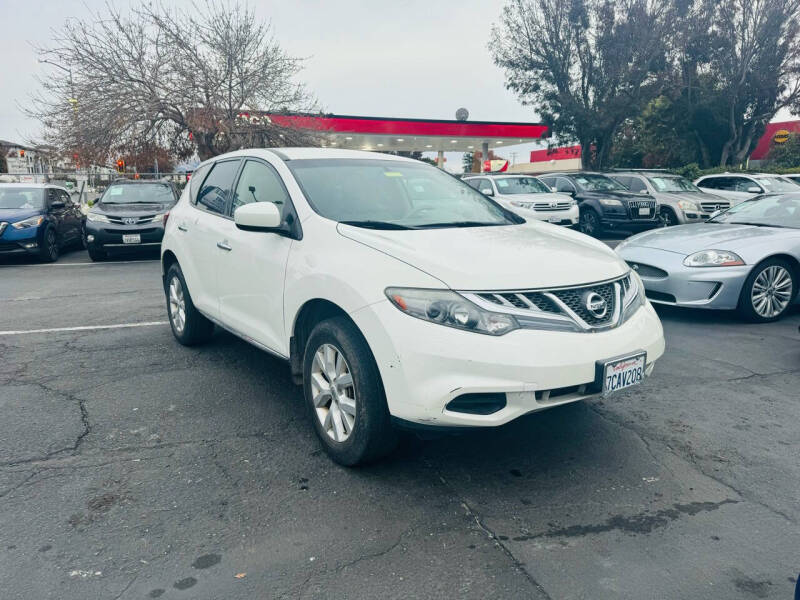 Used 2013 Nissan Murano S with VIN JN8AZ1MU3DW210550 for sale in Fremont, CA