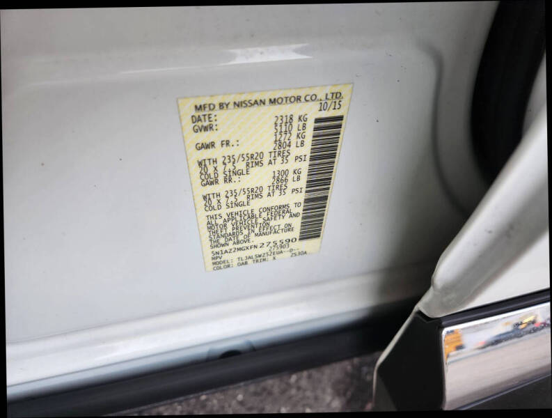2015 Nissan Murano Platinum