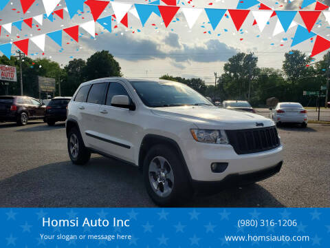 2012 Jeep Grand Cherokee for sale at Homsi Auto Inc in Kannapolis NC