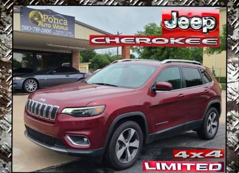 2019 Jeep Cherokee for sale at Ponca Auto World in Ponca City OK