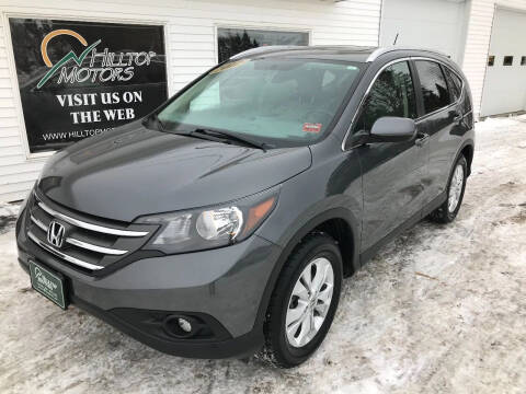 2012 Honda CR-V for sale at HILLTOP MOTORS INC in Caribou ME