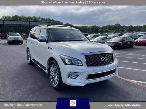 2016 Infiniti QX80 for sale at Southern Star Automotive, Inc. in Duluth GA