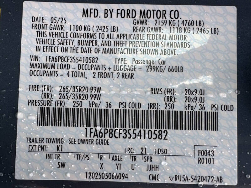 2025 Ford Mustang GT