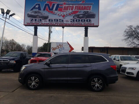 2017 Honda Pilot for sale at ANF AUTO FINANCE in Houston TX