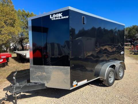 2023 Look Trailers 7X12 RAMP for sale at Trophy Trailers in New Braunfels TX