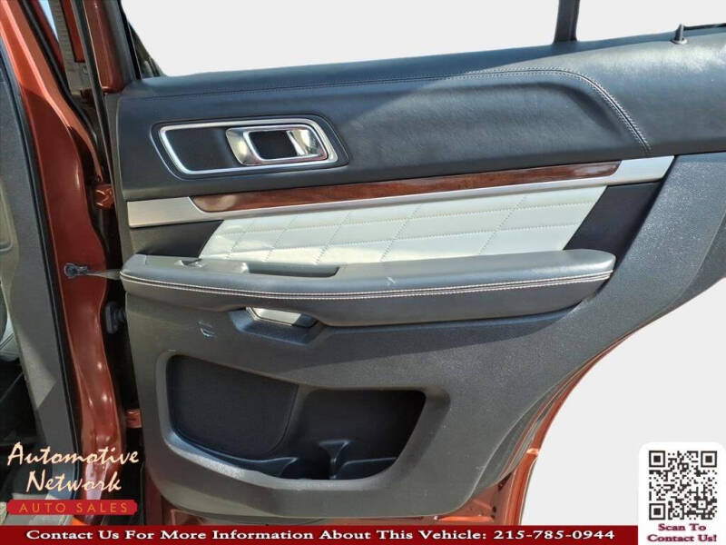 2016 Ford Explorer Platinum