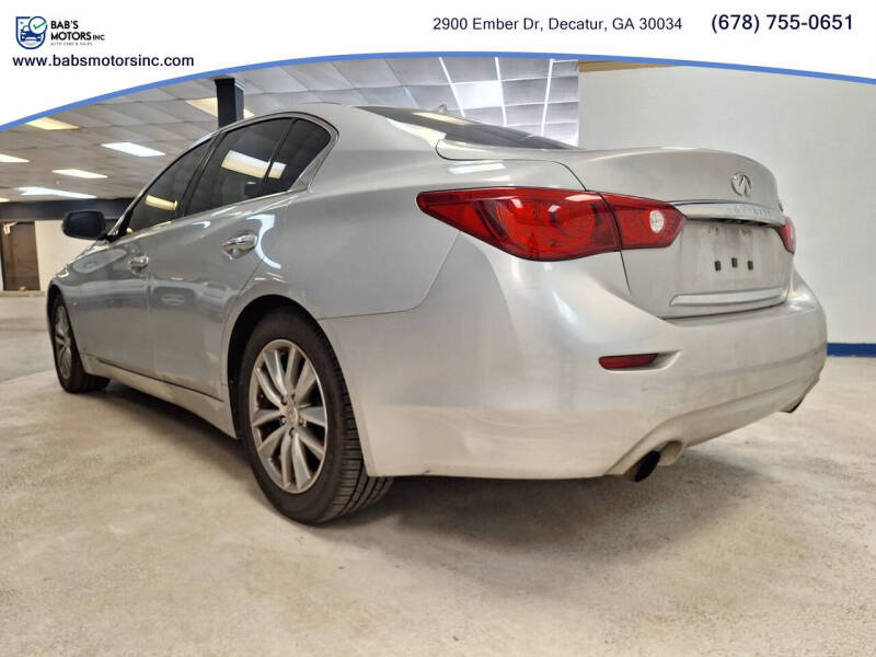 2015 Infiniti Q50 Premium