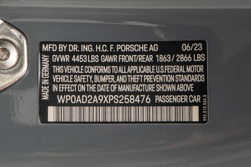 2023 Porsche 911 Turbo S