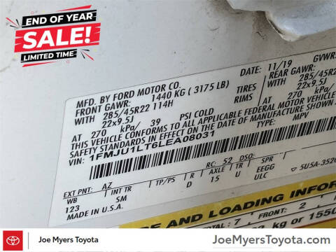 2020 Ford Expedition Platinum