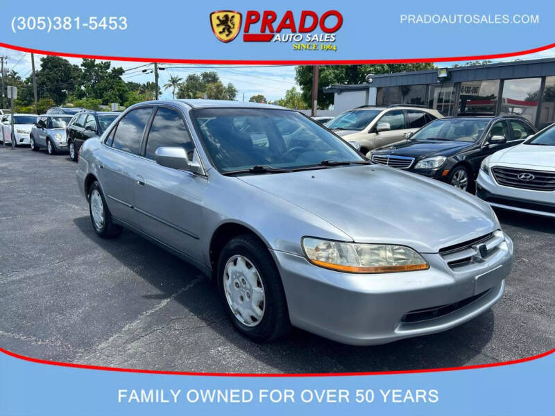 2000 Honda Accord for sale at Prado Auto Sales in Miami FL