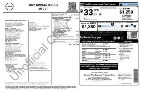 2023 Nissan Kicks SR