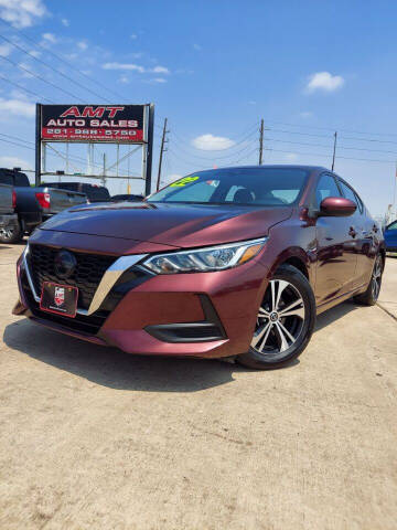 2022 Nissan Sentra for sale at AMT AUTO SALES LLC in Houston TX