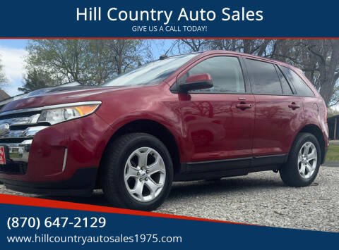 2013 Ford Edge for sale at Hill Country Auto Sales in Maynard AR