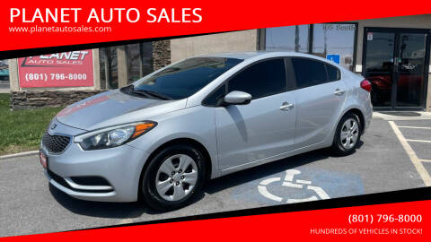 2016 Kia Forte for sale at PLANET AUTO SALES in Lindon UT