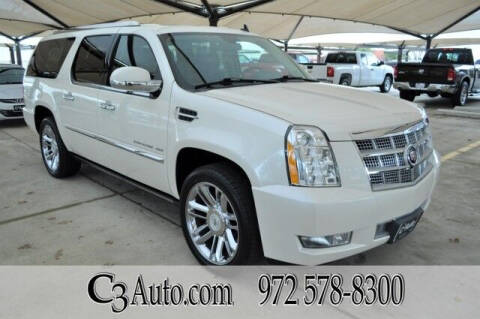 2012 Cadillac Escalade ESV for sale at C3Auto.com in Plano TX