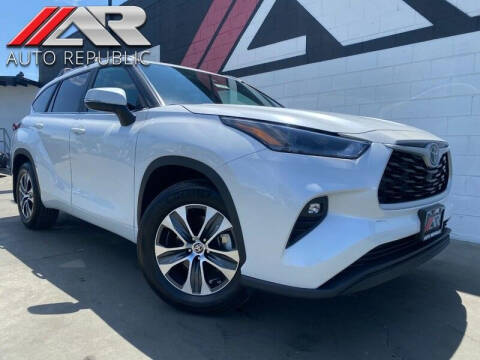 2023 Toyota Highlander for sale at Auto Republic Fullerton in Fullerton CA