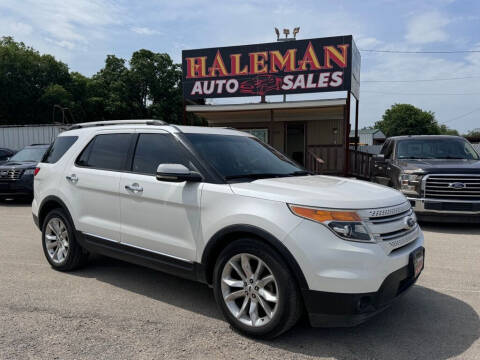 2013 Ford Explorer for sale at HALEMAN AUTO SALES in San Antonio TX