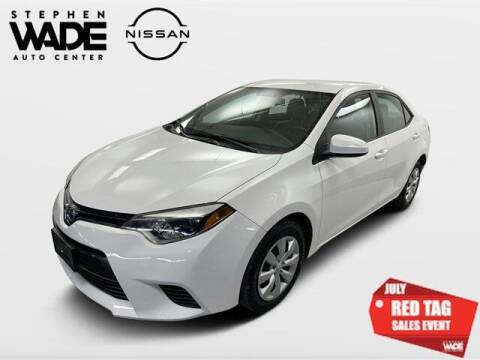 2016 Toyota Corolla for sale at Stephen Wade Pre-Owned Supercenter in Saint George UT