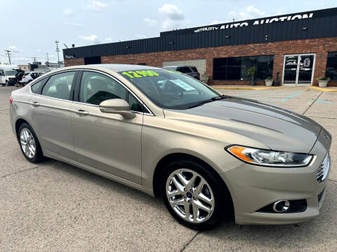 2015 Ford Fusion for sale at Motor City Auto Auction in Fraser MI