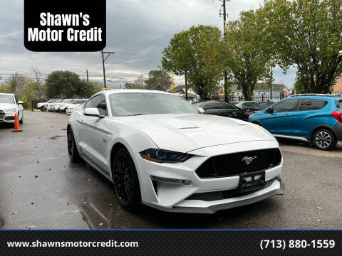 2022 Ford Mustang for sale at Shawn's Motor Credit in Houston TX