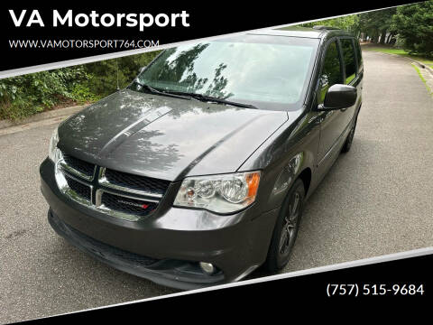 2017 Dodge Grand Caravan for sale at VA Motorsport in Chesapeake VA