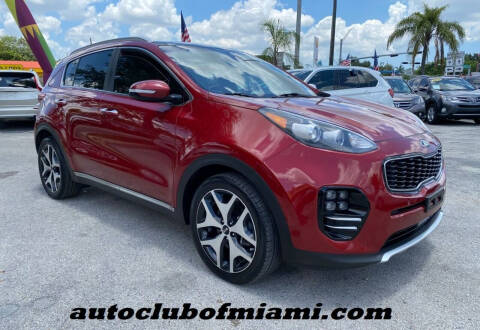2017 Kia Sportage for sale at AUTO CLUB OF MIAMI, INC in Miami FL