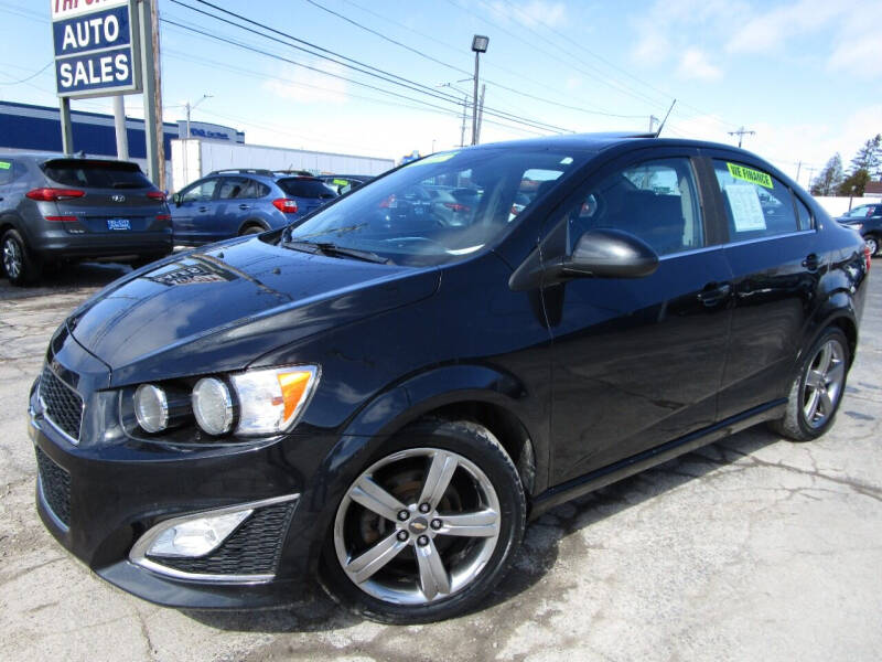 2014 Chevrolet Sonic for sale at TRI CITY AUTO SALES LLC in Menasha WI