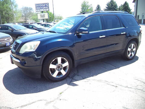 2012 GMC Acadia for sale at Budget Motors in Sioux City IA