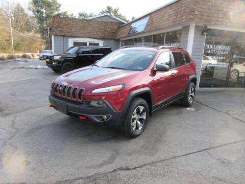 2015 Jeep Cherokee for sale at Millbrook Auto Sales in Duxbury MA