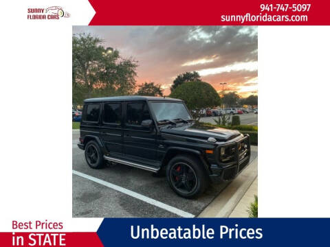 2015 Mercedes-Benz G-Class for sale at Sunny Florida Cars in Bradenton FL