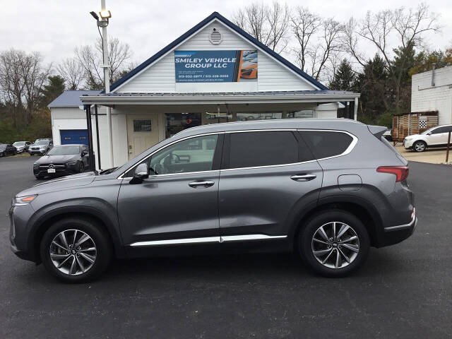 2019 Hyundai SANTA FE for sale at Smiley Vehicle Group in Lebanon, OH