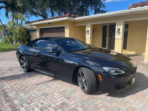 2018 BMW 6 Series for sale at FIRST FLORIDA MOTOR SPORTS in Pompano Beach FL