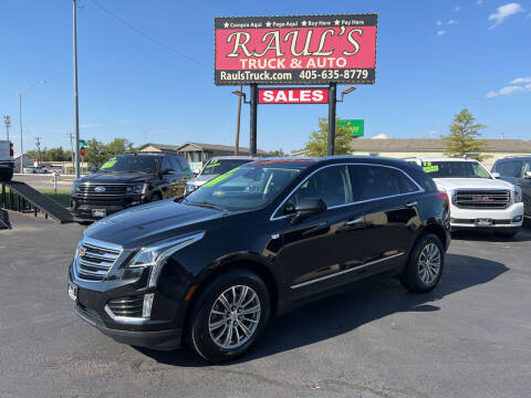 2018 Cadillac XT5 for sale at RAUL'S TRUCK & AUTO SALES, INC in Oklahoma City OK