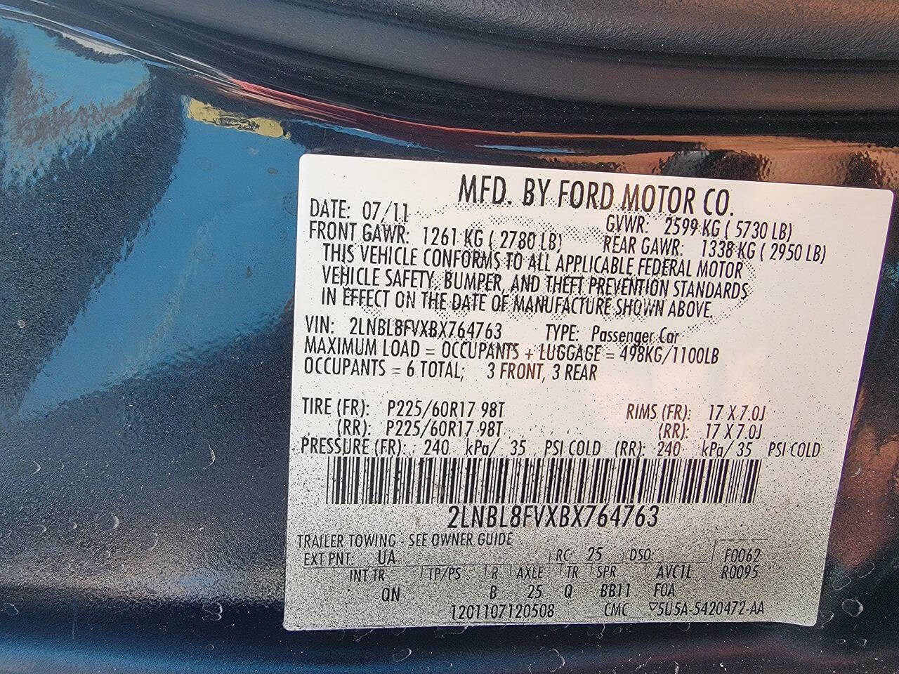 2011 Lincoln Town Car 31