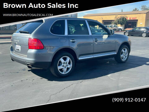 2004 Porsche Cayenne for sale at Brown Auto Sales Inc in Upland CA