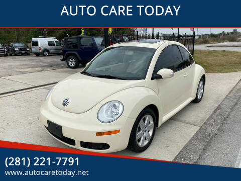 2007 Volkswagen New Beetle for sale at AUTO CARE TODAY in Spring TX