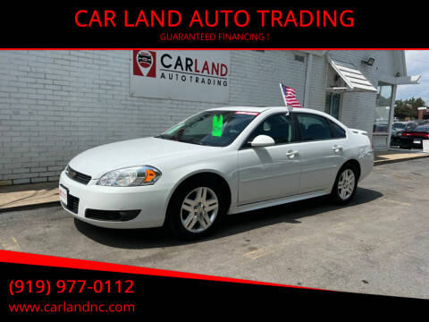 2011 Chevrolet Impala for sale at CAR LAND  AUTO TRADING in Raleigh NC