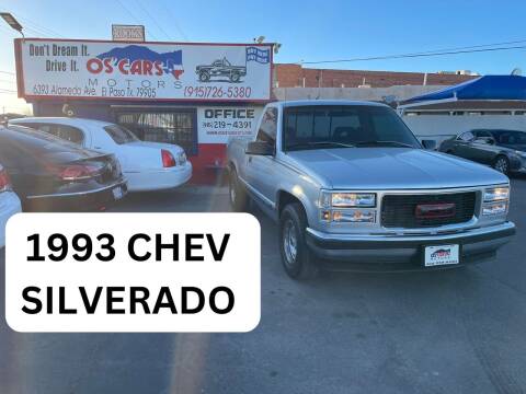 1993 Chevrolet C/K 1500 Series for sale at Os'Cars Motors in El Paso TX