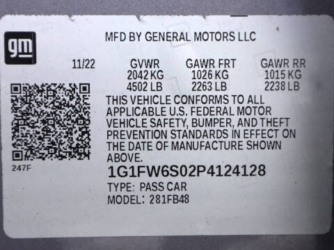 2023 Chevrolet Bolt EV 1LT