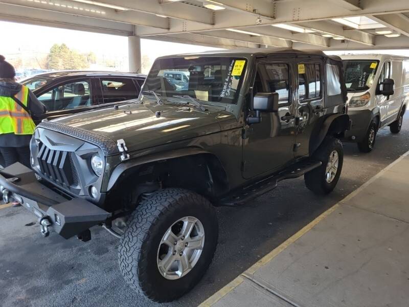 2015 Jeep Wrangler Unlimited for sale at Bridge Auto Group Corp in Salem MA
