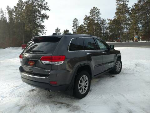 2015 Jeep Grand Cherokee for sale at SUNNYBROOK USED CARS in Menahga MN
