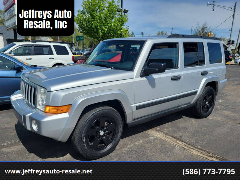 2006 Jeep Commander for sale at Jeffreys Auto Resale, Inc in Clinton Township MI
