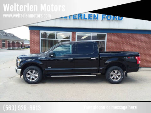 2017 Ford F-150 for sale at Welterlen Motors in Edgewood IA