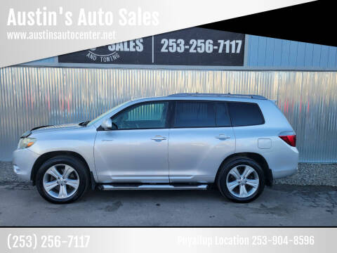 2008 Toyota Highlander for sale at Austin's Auto Sales in Edgewood WA