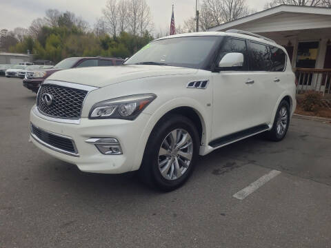 2015 Infiniti QX80 for sale at TR MOTORS in Gastonia NC