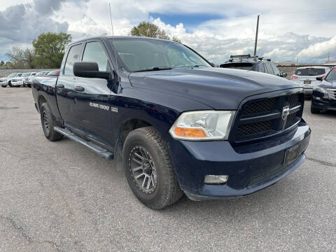 2012 RAM 1500 for sale at BELOW BOOK AUTO SALES in Idaho Falls ID