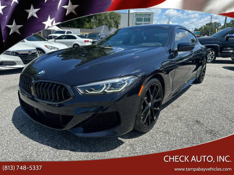 2020 BMW 8 Series for sale at CHECK AUTO, INC. in Tampa FL